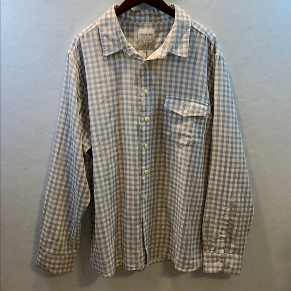 Goodfellow Checkered Button Up Shirt